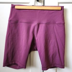 Lululemon Athletic Bike Shorts Purple 10